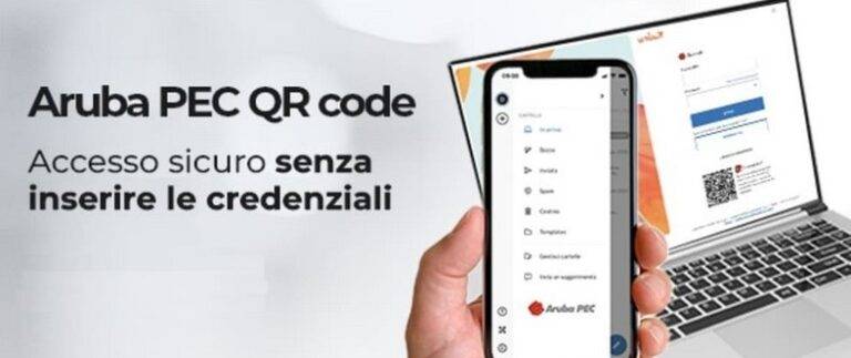 Guida tecnica: Come accedere ad Aruba PEC con QR Code