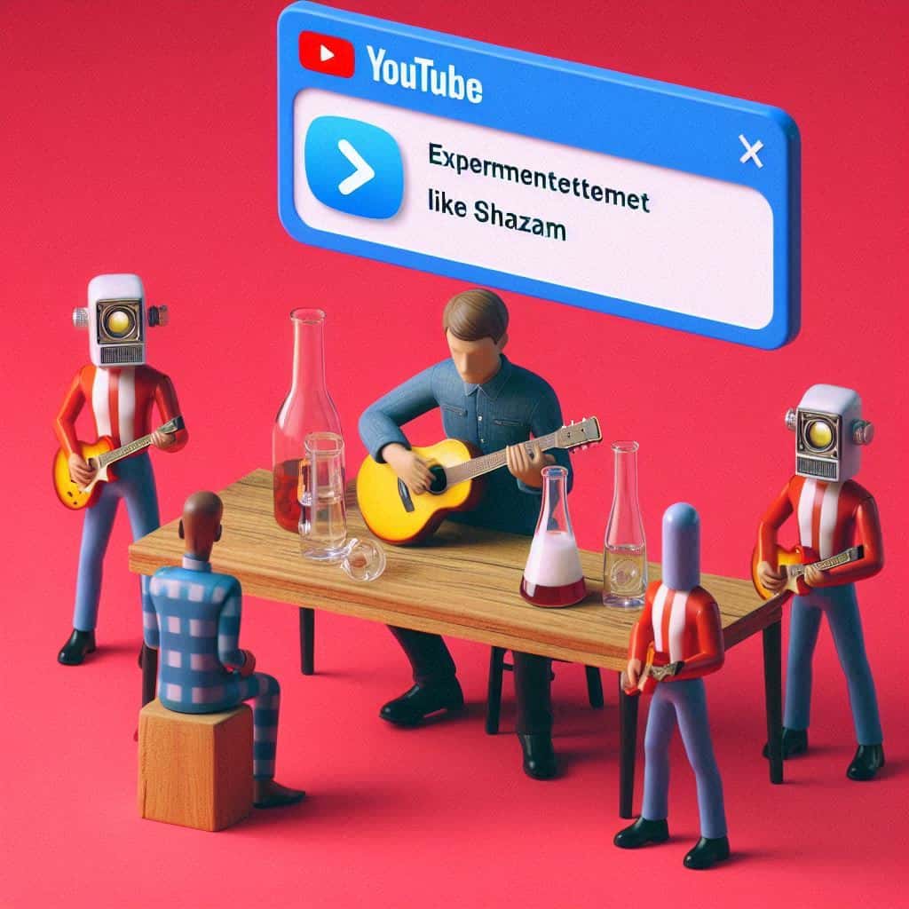 YouTube sperimenta il riconoscimento dei brani come Shazam?