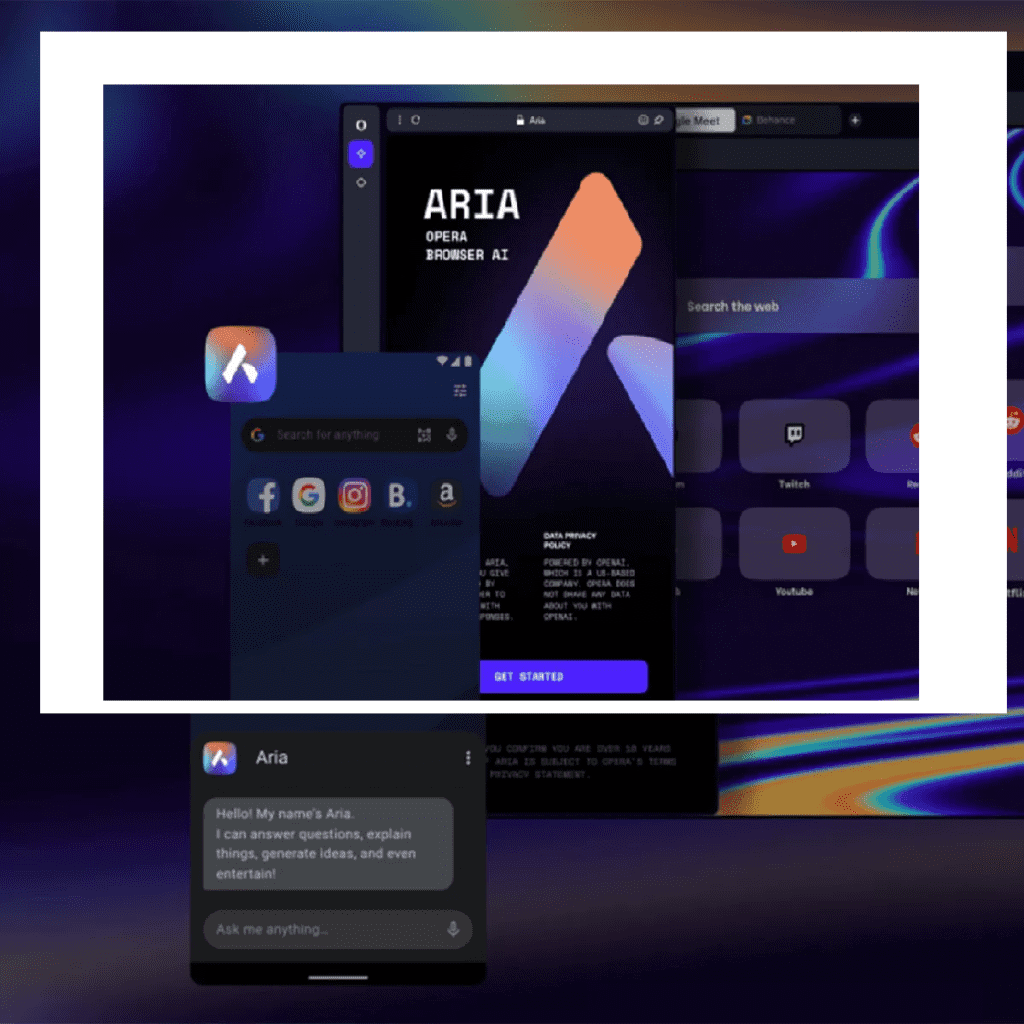 Aria:Browser Intelligente con IA