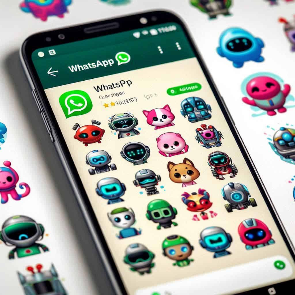 WhatsApp: Nuovi sticker con IA generativa