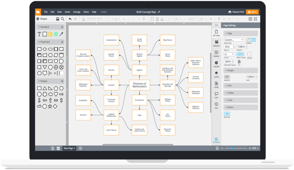 Lucidchart: Flessibilità e Collaborazione