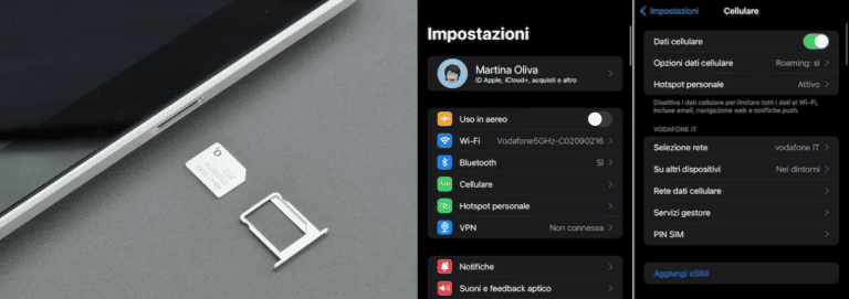 attivare sim su iphone