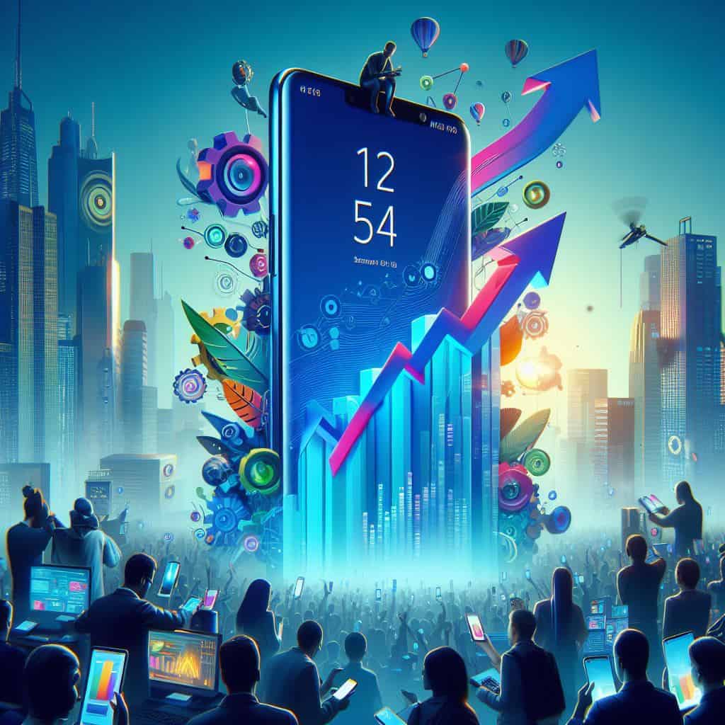 Mercato smartphone: Samsung in testa nel 2024