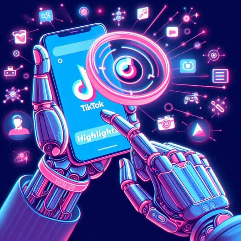 Nuova funzione TikTok: Ricerca con AI e search highlights