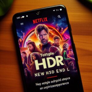 Netflix android nuovo Toggle HDR un'esperienza ottimizzata