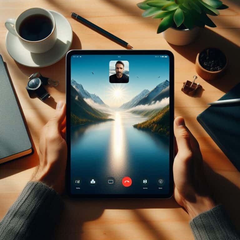 iPad M4: Videocall con la Vista Perfetta