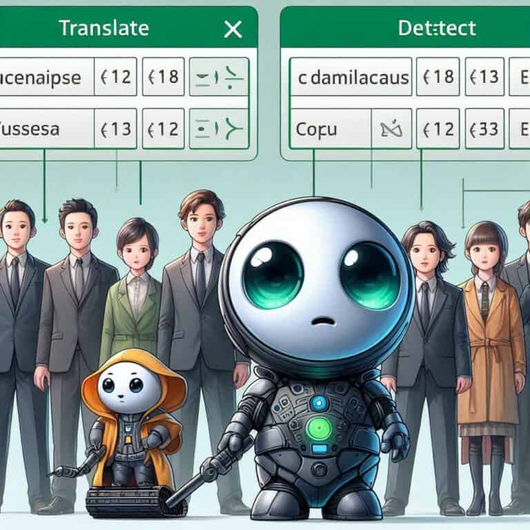 Funzioni TRANSLATE e DETECTLANGUAGE in Excel