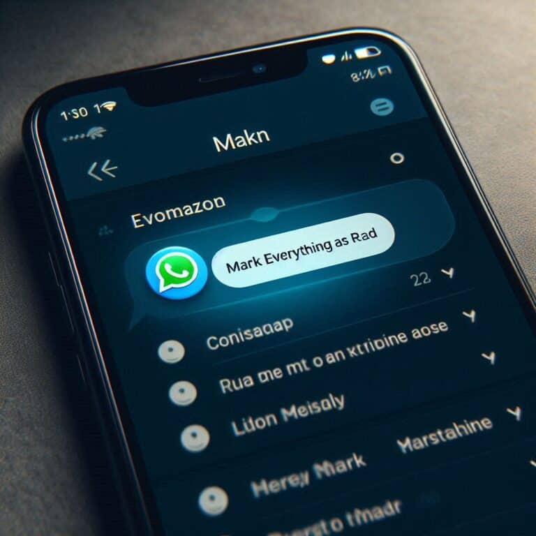 WhatsApp testa "Segna tutto come letto"