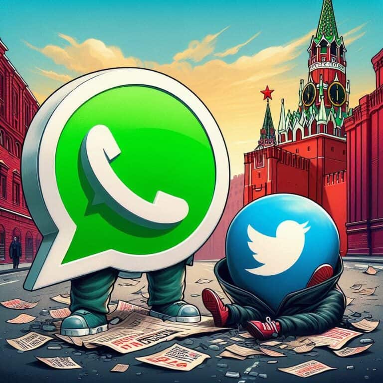 WhatsApp e Telegram down in Russia: prove di censura?