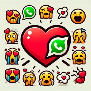 WhatsApp: Emoji a Cuore nelle Reazioni