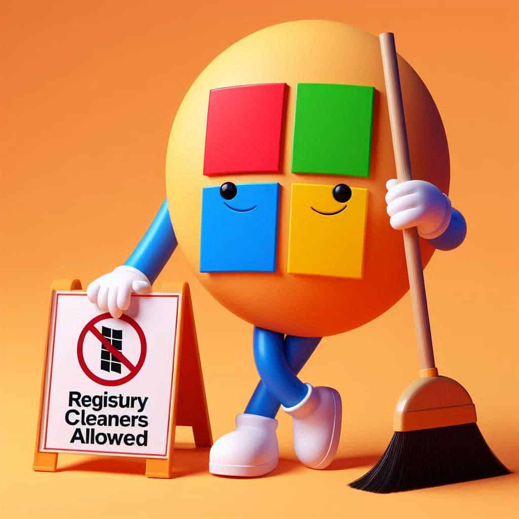 Microsoft sconsiglia l'uso dei registry cleaner