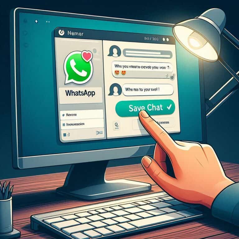 Salvare chat WhatsApp su PC