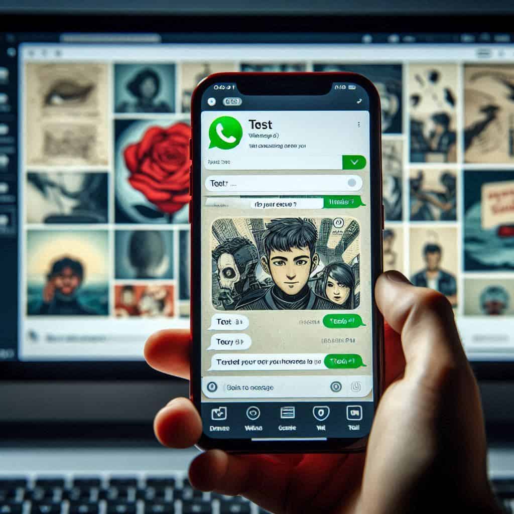 WhatsApp testa ricerca Web immagini condivise