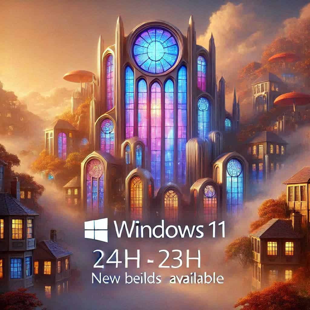 Windows 11 24H2 e 23H2: disponibili nuove build