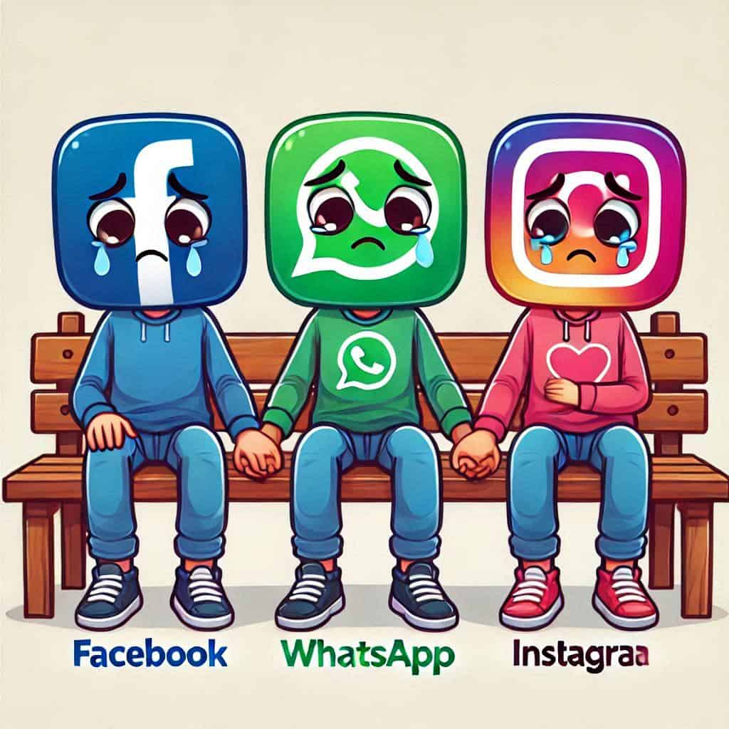 Down di Facebook, WhatsApp e Instagram