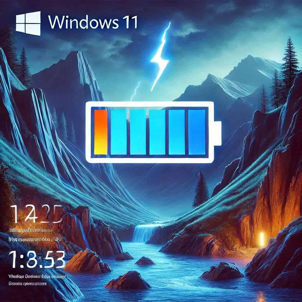 Windows 11: Indicatore batteria rinnovato e più utile