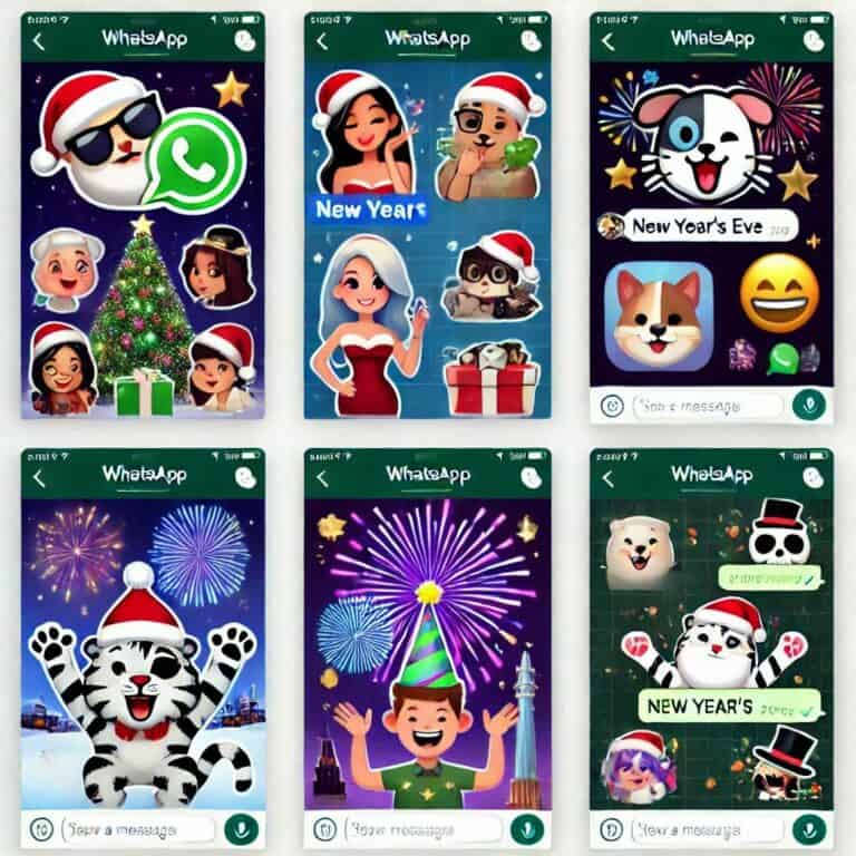 WhatsApp, effetti per videochiamate e stickers per Capodanno